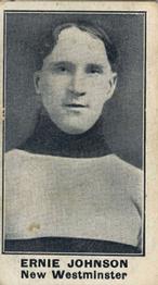 1912-13 Imperial Tobacco Hockey Series (C57) #25 Ernie Johnson Front