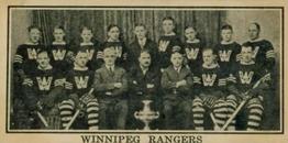 1926-27 Paulin Chambers (V128-2) #38 Winnipeg Rangers Front