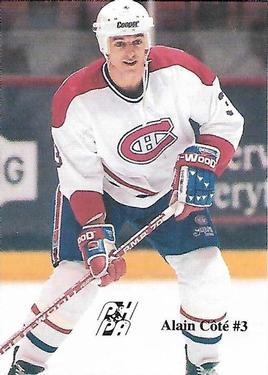 1992-93 Fredericton Canadiens (AHL) #NNO Alain Cote Front