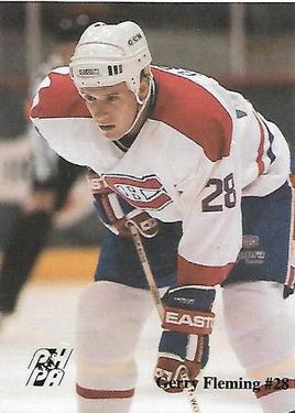 1992-93 Fredericton Canadiens (AHL) #NNO Gerry Fleming Front