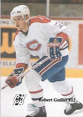 1992-93 Fredericton Canadiens (AHL) #NNO Robert Guillet Front