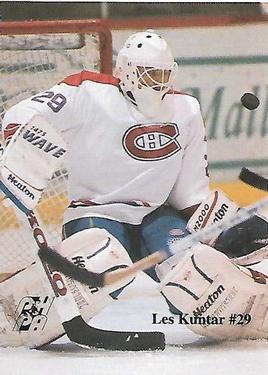 1992-93 Fredericton Canadiens (AHL) #NNO Les Kuntar Front