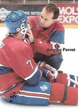 1992-93 Fredericton Canadiens (AHL) #NNO Jacques Parent Front