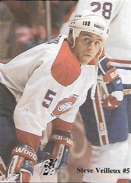 1992-93 Fredericton Canadiens (AHL) #NNO Steve Veilleux Front