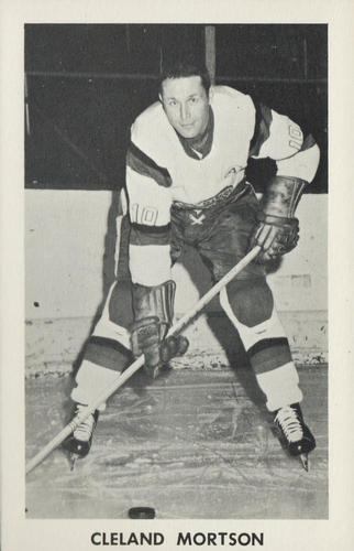 1965-66 Quebec Aces (AHL) #NNO Cleland Mortson Front