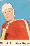 1965 Coralli Hockeystjarnor (Swedish) #156B Hakan Nygren Front