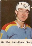 1965 Coralli Hockeystjarnor (Swedish) #186 Carl-Goran Oberg Front