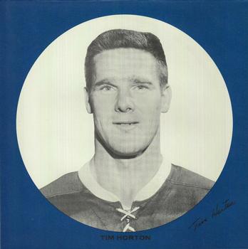 1966-67 Esso Maple Leafs Hockey Talks #5 Tim Horton Back