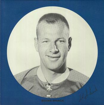 1966-67 Esso Maple Leafs Hockey Talks #8 Eddie Shack Back