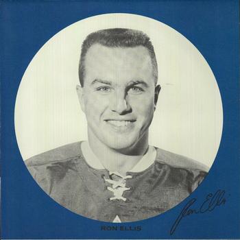 1966-67 Esso Maple Leafs Hockey Talks #9 Ron Ellis Back