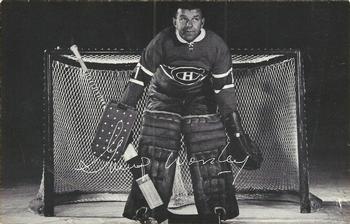 1968-69 Montreal Canadiens #NNO Gump Worsley Front