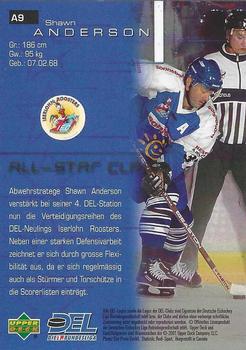 2000-01 Upper Deck DEL (German) - All Star Class #A9 Shawn Andreson Back
