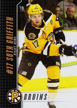 2015-16 Choice Providence Bruins (AHL) #1 Seth Griffith Front
