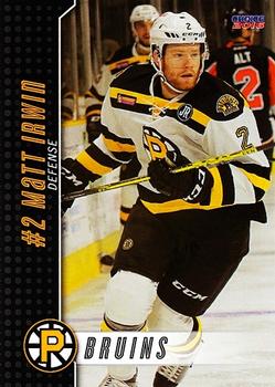 2015-16 Choice Providence Bruins (AHL) #6 Matt Irwin Front