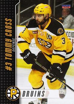 2015-16 Choice Providence Bruins (AHL) #12 Tommy Cross Front