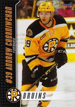 2015-16 Choice Providence Bruins (AHL) #14 Andrew Cherniwchan Front