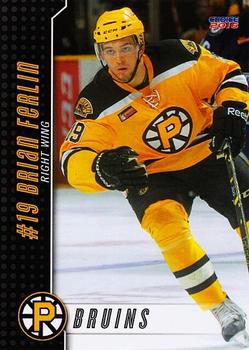 2015-16 Choice Providence Bruins (AHL) #22 Brian Ferlin Front