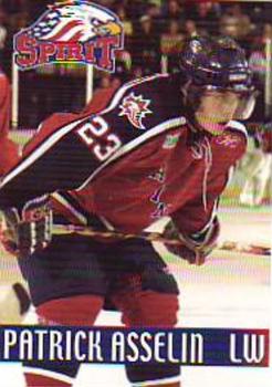2004-05 Saginaw Spirit (OHL) #NNO Patrick Asselin Front