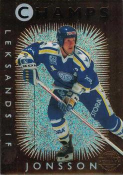 1995-96 Leaf Elit Set (Swedish) - Champs #1 Tomas Jonsson Front