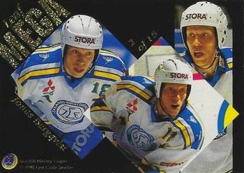 1995-96 Leaf Elit Set (Swedish) - Mega #2 Jonas Bergqvist Back