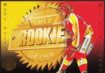 1995-96 Leaf Elit Set (Swedish) - Rookies #8 Marcus Karlsson Front