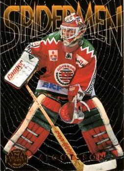 1995-96 Leaf Elit Set (Swedish) - Spidermen #4 Håkan Algotsson Front