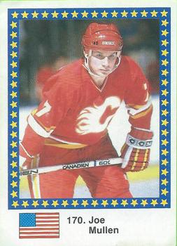 1989 Semic Hockey VM/Jaakiekon MM (Swedish/Finnish) Stickers #170 Joe Mullen Front