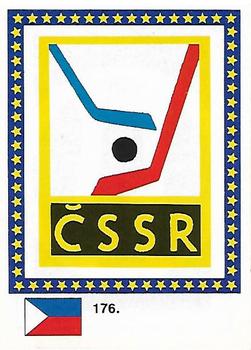 1989 Semic Hockey VM/Jaakiekon MM (Swedish/Finnish) Stickers #176 CSSR National Front