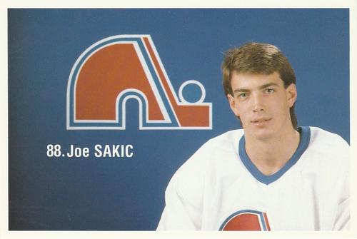 1989-90 Quebec Nordiques #NNO Joe Sakic Front