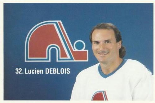 1989-90 Quebec Nordiques #NNO Lucien DeBlois Front