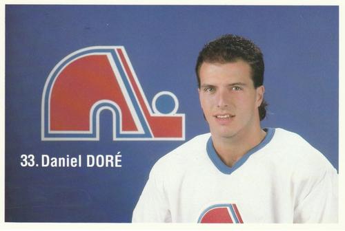 1989-90 Quebec Nordiques #NNO Daniel Dore Front