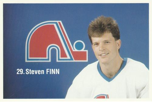 1989-90 Quebec Nordiques #NNO Steven Finn Front