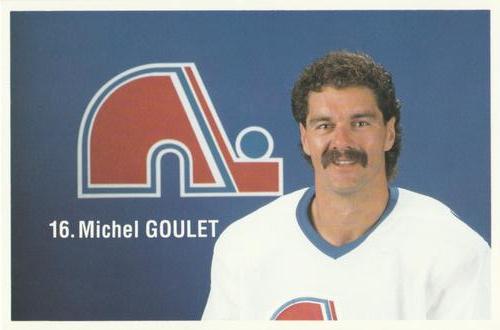 1989-90 Quebec Nordiques #NNO Michel Goulet Front