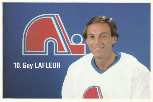 1989-90 Quebec Nordiques #NNO Guy Lafleur Front