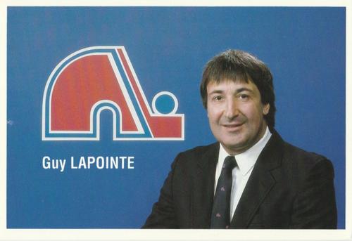 1989-90 Quebec Nordiques #NNO Guy Lapointe Front