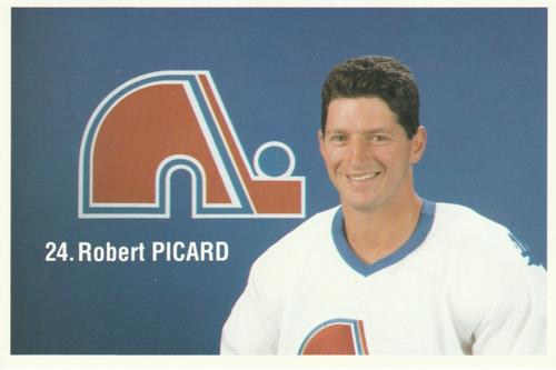 1989-90 Quebec Nordiques #NNO Robert Picard Front