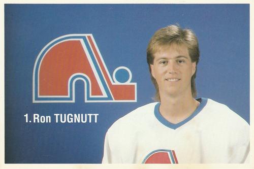 1989-90 Quebec Nordiques #NNO Ron Tugnutt Front