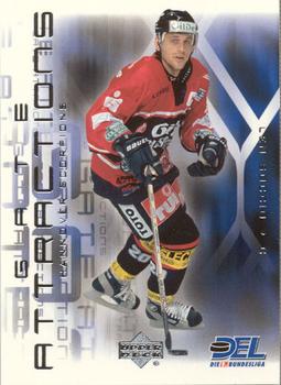 2001-02 Upper Deck DEL (German) - Gate Attractions #GA6 Leo Soccio Front