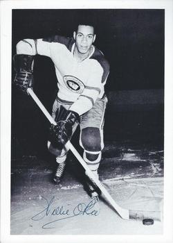 1956-57 Quebec Aces (QHL) #NNO Willie O'Ree Front