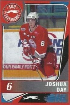 2004-05 Sault Ste. Marie Greyhounds (OHL) #NNO Joshua Day Front