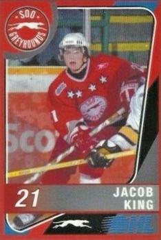 2004-05 Sault Ste. Marie Greyhounds (OHL) #NNO Jacob King Front
