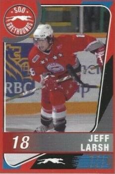 2004-05 Sault Ste. Marie Greyhounds (OHL) #NNO Jeff Larsh Front