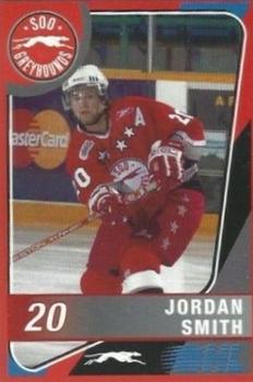 2004-05 Sault Ste. Marie Greyhounds (OHL) #NNO Jordan Smith Front