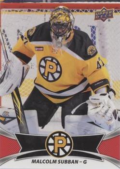 2016-17 Upper Deck AHL - Red #40 Malcolm Subban Front