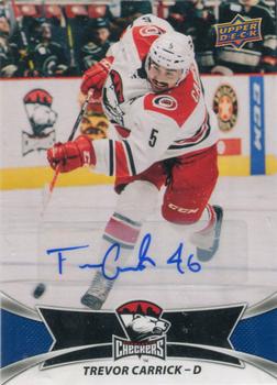 2016-17 Upper Deck AHL - Autographs #6 Trevor Carrick Front