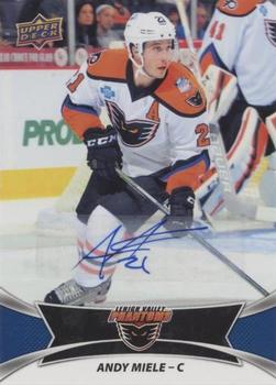 2016-17 Upper Deck AHL - Autographs #57 Andy Miele Front