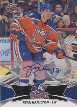 2016-17 Upper Deck AHL - Autographs #65 Ryan Hamilton Front