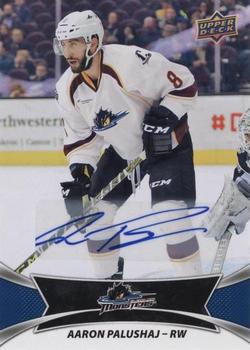 2016-17 Upper Deck AHL - Autographs #70 Aaron Palushaj Front