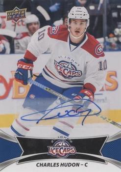 2016-17 Upper Deck AHL - Autographs #112 Charles Hudon Front