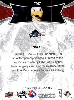 2016-17 Upper Deck AHL - Team Mascots #TM7 Sully Back